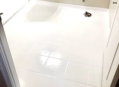 Bathroom Floor Glaze